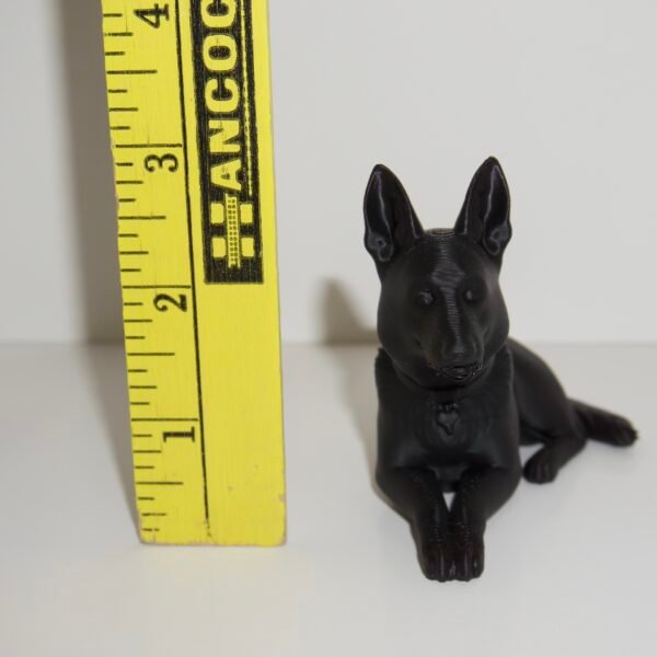 German Shepard Mini Figurine - Image 4